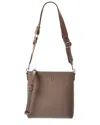 Tory Burch Thea Leather Swingpack Crossbody In Gray