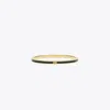 Tory Burch Kira Logo-plaque Bracelet In Tory Gold/black