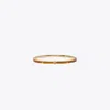 Tory Burch Thin Kira Enamel Bracelet In Tory Gold/brown