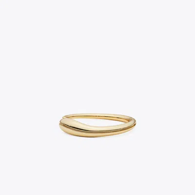 TORY BURCH THIN PIERCED CUFF