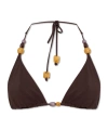 Tory Burch Beaded Triangle Bikini