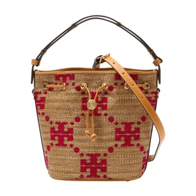 Tory Burch T-monogram Purse In Beige