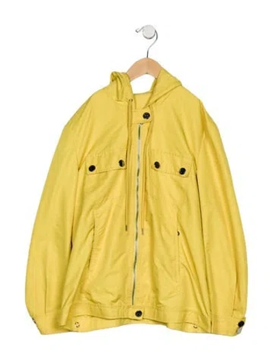 Pre-owned Tory Burch Babies' Toddler Girls' Jacket In Yellow