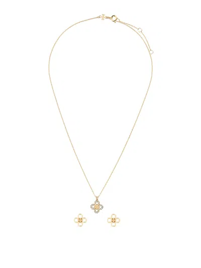 Tory Burch Main Body Zirconia In Gold