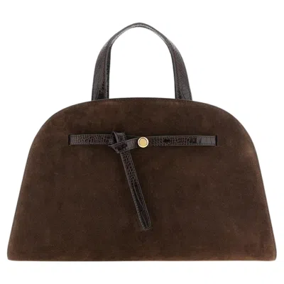 Pre-owned Tory Burch Top Handle Bag � Brown