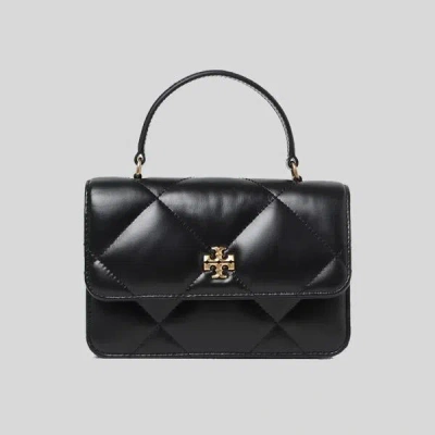 Tory Burch Top Handle Chain Wallet In Black