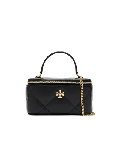 Tory Burch Top Handle Cosmetic Bag In Black