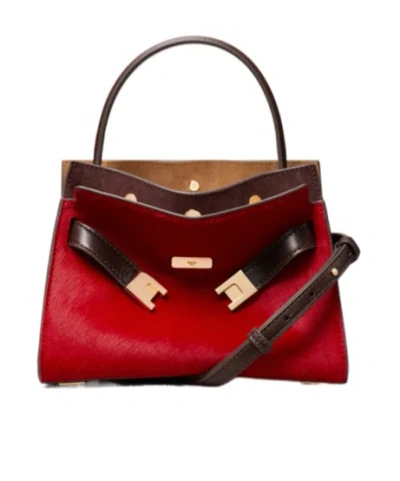Tory Burch Top Handle Shoulder Bag In Red