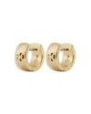 Tory Burch Tory Birch Kira Double T Huggie Hoop Earrings