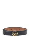 Tory Burch Belt In Black