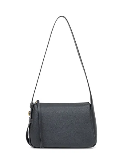 Tory Burch Black Leather Shoulder Bag