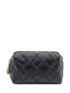 Tory Burch Black Quilted Bag With Golden Chain In Black
