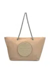 Tory Burch Shopper Bag In Sand