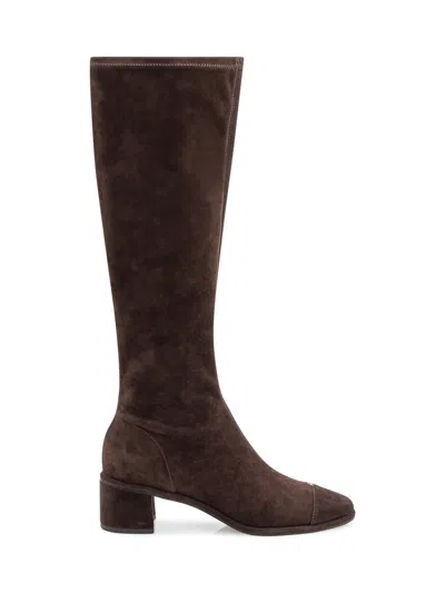Tory Burch Tall Brown Suede Boots