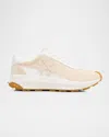 Tory Burch Leather Trainer Sneakers Low Profile Design In Animal Print