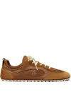 Tory Burch Field Sneakers In Brown