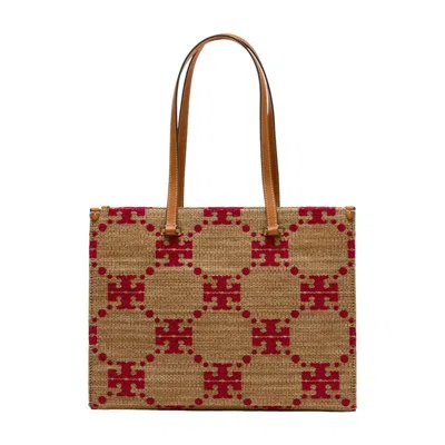 Tory Burch Tote Bag In Beige