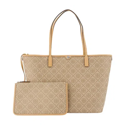 Tory Burch Tote Bag In Beige