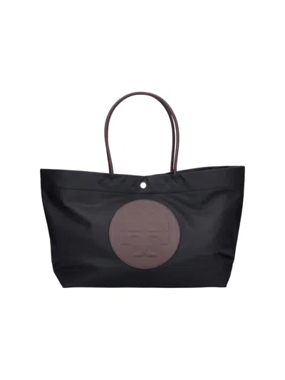 Tory Burch Tote Bag "ella Twist" In Black