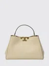 Tory Burch Eleanor Mini Satchel Hand Bags Beige In Neutral