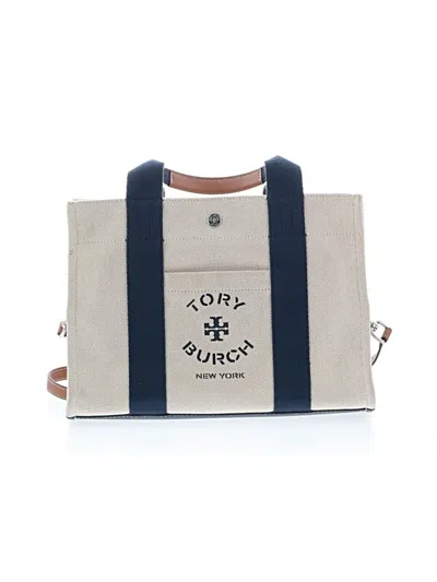 Pre-owned Tory Burch Tote Bag In White