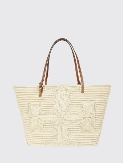 Tory Burch Tote Bag Woman Color Beige In Neutral
