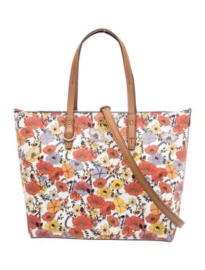 Pre-owned Tory Burch Tote W/ Tags In White