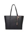 Tory Burch Perry Triple Compartment Tote Bag In Black