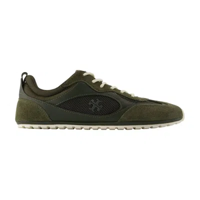 Tory Burch Travel Sneakers In Green
