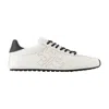Tory Burch Perforated Leather Sneakers In White
