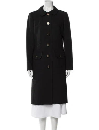 Pre-owned Tory Burch Trench Coat In Gray