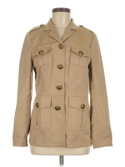 Pre-owned Tory Burch Trenchcoat In Brown