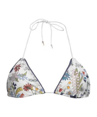 Tory Burch Triangle Bikinis In Multi