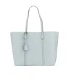 Tory Burch Triple Leather Tote Bag In Green