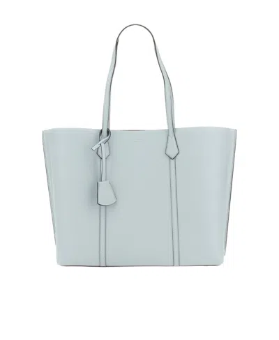 Tory Burch Triple Leather Tote Bag In Green