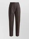 Tory Burch Trousers Belt Loops Cotton Blend