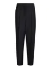 Tory Burch High-waisted Trousers In Black