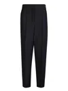 Tory Burch High-waisted Trousers In Black