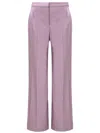 Tory Burch Trousers In Mauve