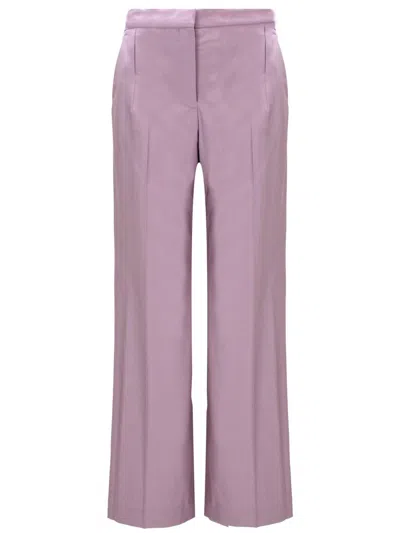 Tory Burch Trousers In Purple