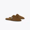 Tory Burch Turnlock Mule In Brown