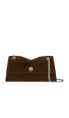 Tory Burch Turnlock Shoulder Bag In Brown