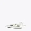 Tory Burch Turnlock Slide In Gray