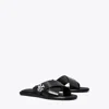 Tory Burch Turnlock Slide In Perfect Black