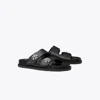 Tory Burch Turnlock Sport Slide In Black