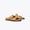 Tory Burch Turnlock Sport Slide In Brown