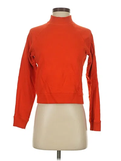 Pre-owned Tory Burch Turtleneck Sweater In Orange