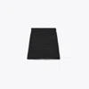Tory Burch Tweed Mini Skirt In Black