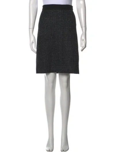 Pre-owned Tory Burch Tweed Pattern Mini Skirt