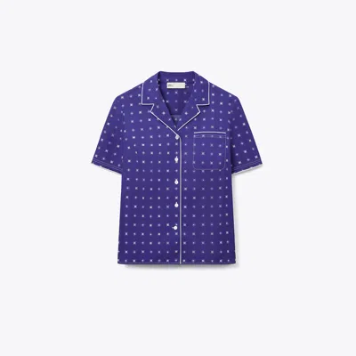 Tory Burch Twill Camp Shirt